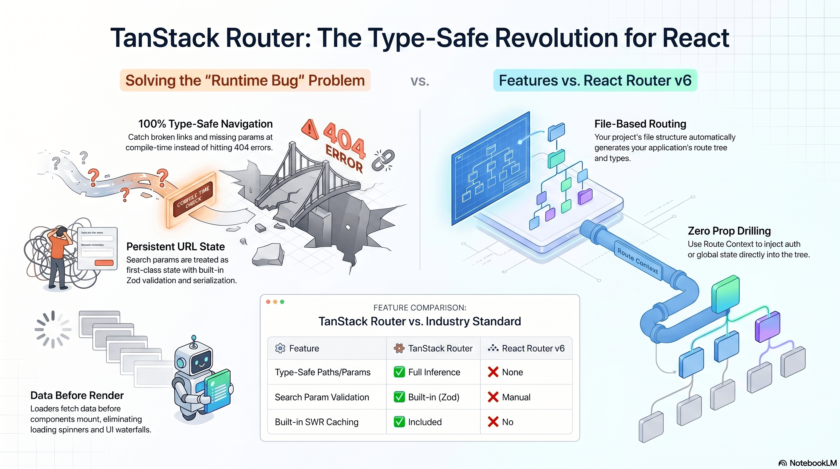 "TanStack Router: The Type-Safe Router React Deserved All Along"